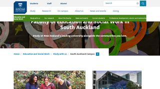 
                            6. The University of Auckland at Manukau - The University of Auckland