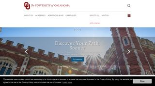 
                            6. The University of Oklahoma