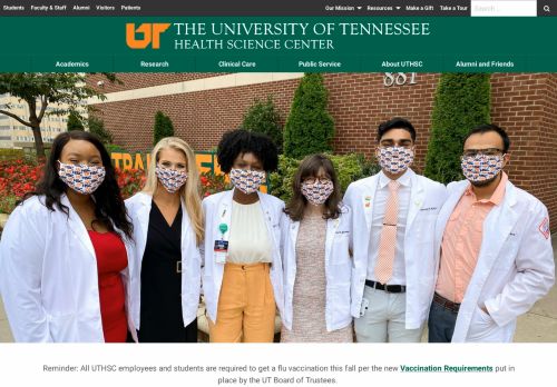 
                            13. The University of Tennessee Health Science Center (UTHSC)