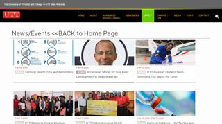 
                            12. The University of Trinidad and Tobago - Main Website - UTT ...