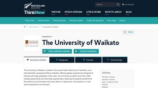 
                            2. The University of Waikato | Study in New Zealand, New Zealand