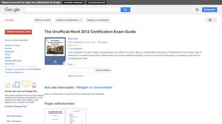 
                            11. The Unofficial Revit 2012 Certification Exam Guide