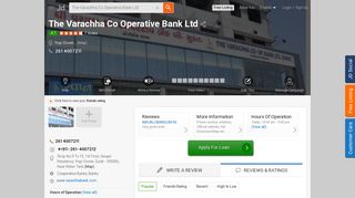 
                            10. The Varachha Co Operative Bank Ltd, Yogi Chowk - Cooperative ...