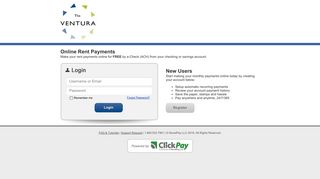 
                            5. The Ventura | Online Rent Payments - ClickPay