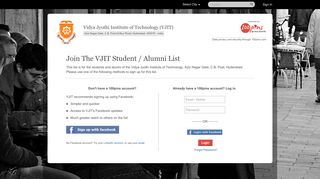
                            9. The Vidya Jyothi Institute of Technology Student/Alumni List