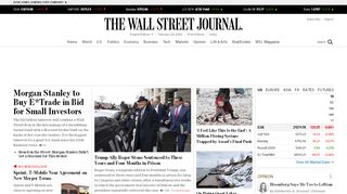 
                            1. The Wall Street Journal & Breaking News, Business, ...