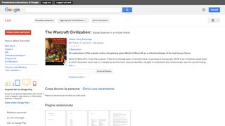 
                            8. The Warcraft Civilization: Social Science in a Virtual World