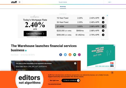 
                            9. The Warehouse launches financial services business | Stuff.co.nz