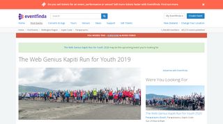 
                            9. The Web Genius Kapiti Run for Youth 2019 - Paraparaumu - Eventfinda