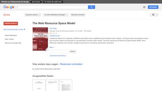 
                            6. The Web Resource Space Model