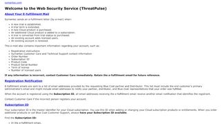
                            2. the Web Security Service (ThreatPulse)