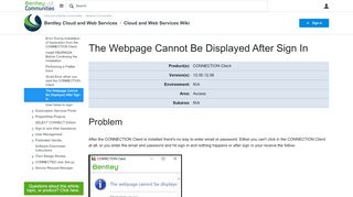 
                            12. The Webpage Cannot Be Displayed After Sign In - Cloud and Web ...