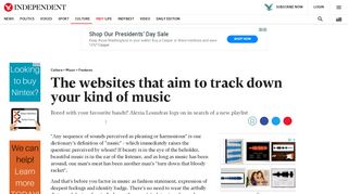 
                            8. The websites that aim to track down your kind of music | The ...