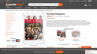 
                            8. The Week Magazine - 22nd February 2019 Subscriptions | Pocketmags