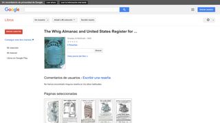 
                            5. The Whig Almanac and United States Register for ...