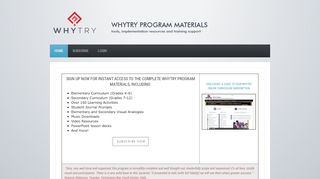 
                            5. The WhyTry Program