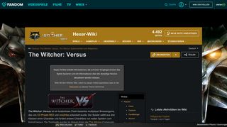 
                            2. The Witcher: Versus | Hexer-Wiki | FANDOM powered by Wikia