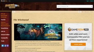 
                            5. The Witchwood - Hearthstone Wiki