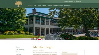 
                            9. The Woodlands Club Member Login