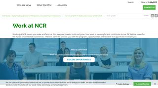 
                            6. The work we do and how it makes a global impact | NCR