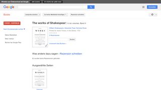 
                            12. The works of Shakespear: In six volumes