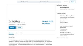 
                            12. The World Bank | LinkedIn
