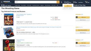 
                            7. The Wrestling Game: Amazon.com