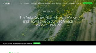 
                            9. The Yelp Review Filter - How It Works and How To Get Your ... - Vivial