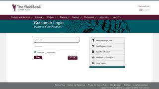 
                            13. The Yield Book: Support - Login