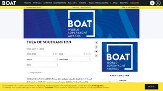 
                            11. THEA OF SOUTHAMPTON yacht | Boat International