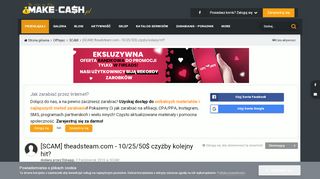 
                            4. theadsteam.com - 10/25/50$ czyżby kolejny hit? - Programy typu HYIP ...