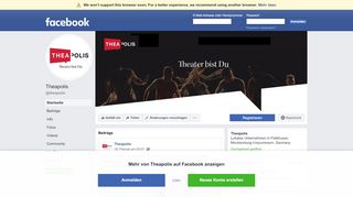 
                            2. Theapolis - Startseite | Facebook