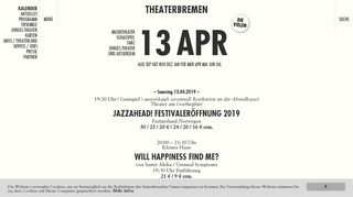 
                            3. Theater Bremen: Kalender