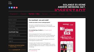 
                            7. Theater in der Josefstadt: Josefstadt App