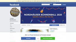 
                            7. Theater Nordhausen - Startseite | Facebook