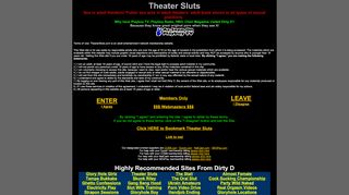 
                            1. Theater Sluts - GangBangs in a Dark Porn Theater!