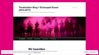 
                            4. Theaterlabor-Blog // Schauspiel Essen (2014-2017 ... - WordPress.com