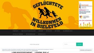 
                            1. Theaterlabor - Geflüchtete willkommen | in Bielefeld - WordPress.com