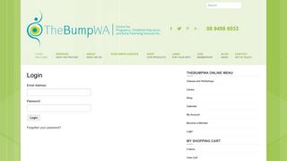 
                            4. TheBumpWA Online - Login