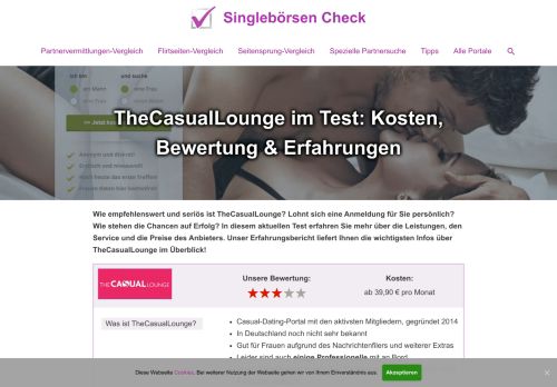 
                            9. TheCasualLounge im Test (2019) | Kosten €, Bewertung & Erfahrungen