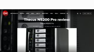 
                            11. Thecus N5200 Pro - Cnet