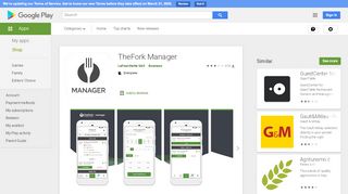 
                            5. TheFork Manager – Aplicações no Google Play