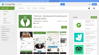 
                            12. TheFork - Restaurants booking and special offers - Apps on Google Play