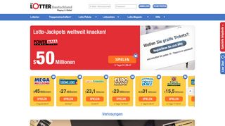
                            2. theLotter Deutschland: Lotto-Jackpots weltweit knacken