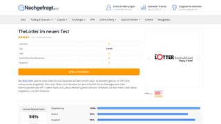 
                            4. TheLotter Erfahrungen +++ Die Wahrheit über den Trend 2019