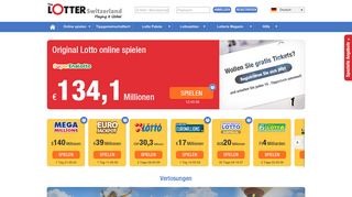 
                            12. theLotter.ch: Lotto im Internet spielen | Tickets kaufen