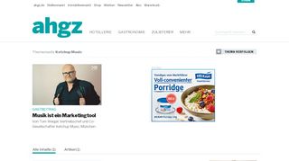 
                            11. Thema Ketchup Music - Allgemeine Hotel- und Gastronomie-Zeitung