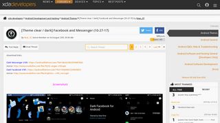 
                            8. [Theme clear / dark] Facebook and Messenger … | Android ...