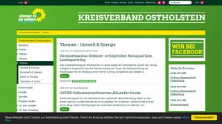 
                            3. Themen - Umwelt & Energie - Kreisverband Ostholstein: Themen