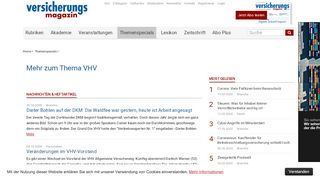 
                            12. Themenspecials – APOTHEKE + MARKETING - Versicherungsmagazin